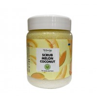 Скраб для лица и тела Top Beauty Melon с ароматом дыни и кокосовым маслом