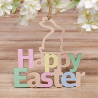 підвіска  пасхальна "happy easter" розмір- s