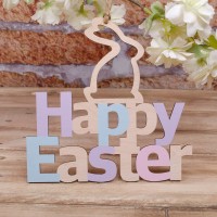 підвіска  пасхальна "happy easter" розмір- m