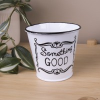 металеве кашпо супер міні  "something good"