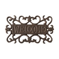 Чугунный приветственный знак "Welcome"