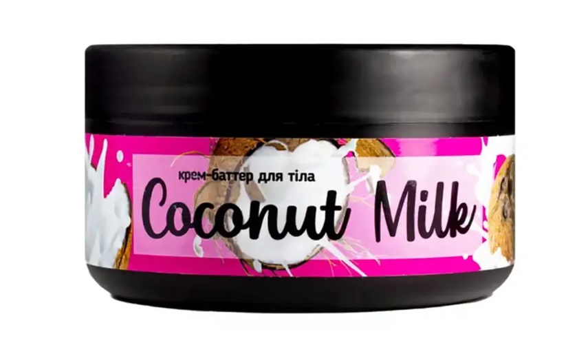 Крем-баттер для тіла парфумований Top Beauty Coconut Milk