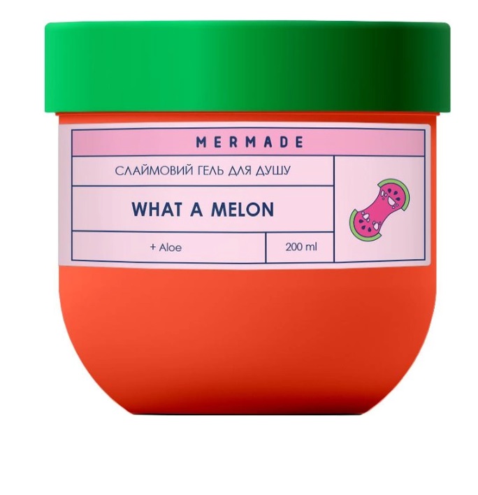 Слайм-гель для душу Mermade What a Melon 200 г