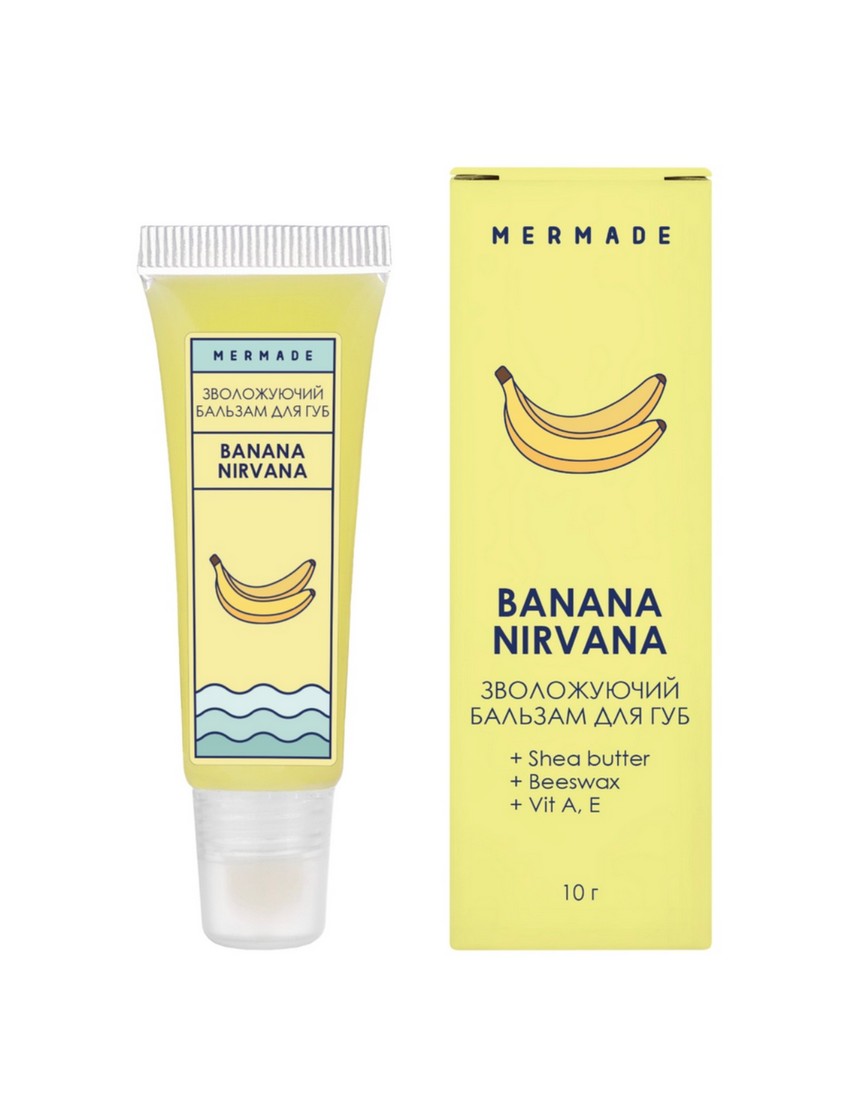 Зволожуючий бальзам для губ Banana Nirvana