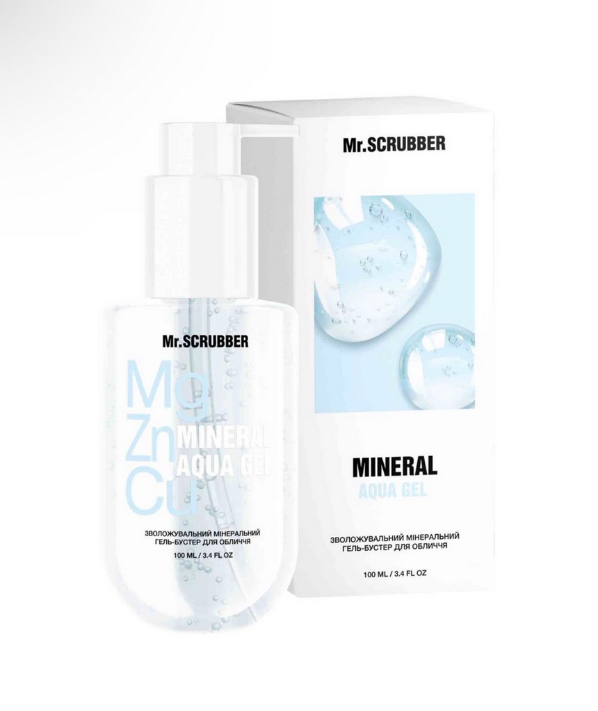 Зволожувальний мінеральний гель-бустер для обличчя Mineral Aqua Gel