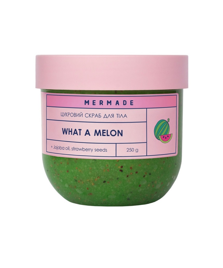 Цукровий скраб для тіла What a melon 250 г