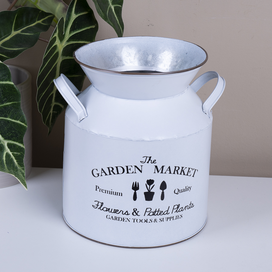 Металлический бидончик "Garden market" большой